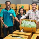 นายวินัย อินทอง ผู้อำนวยการศูนย์ขยายพันธุ์พืชที่ 4 จังหวัดนครศรีธรรมราช ลงพื้นติดตามกลุ่มวิสาหกิจชุมชนกลุ่มเกษตรกรทำสวนกล้วยตำบลถ้ำสิงห์ อำเภอเมืองชุมพร จังหวัดชุมพร